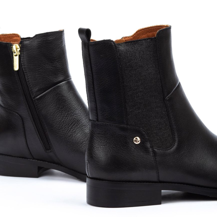 Women's Pikolinos ROYAL Ankle Boots Black | NZ CQ92371